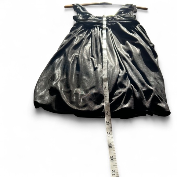 Bebe🖤Authentic Early 2000s Black babydoll dress with ruffles XS Stretchy - Picture 4 of 9